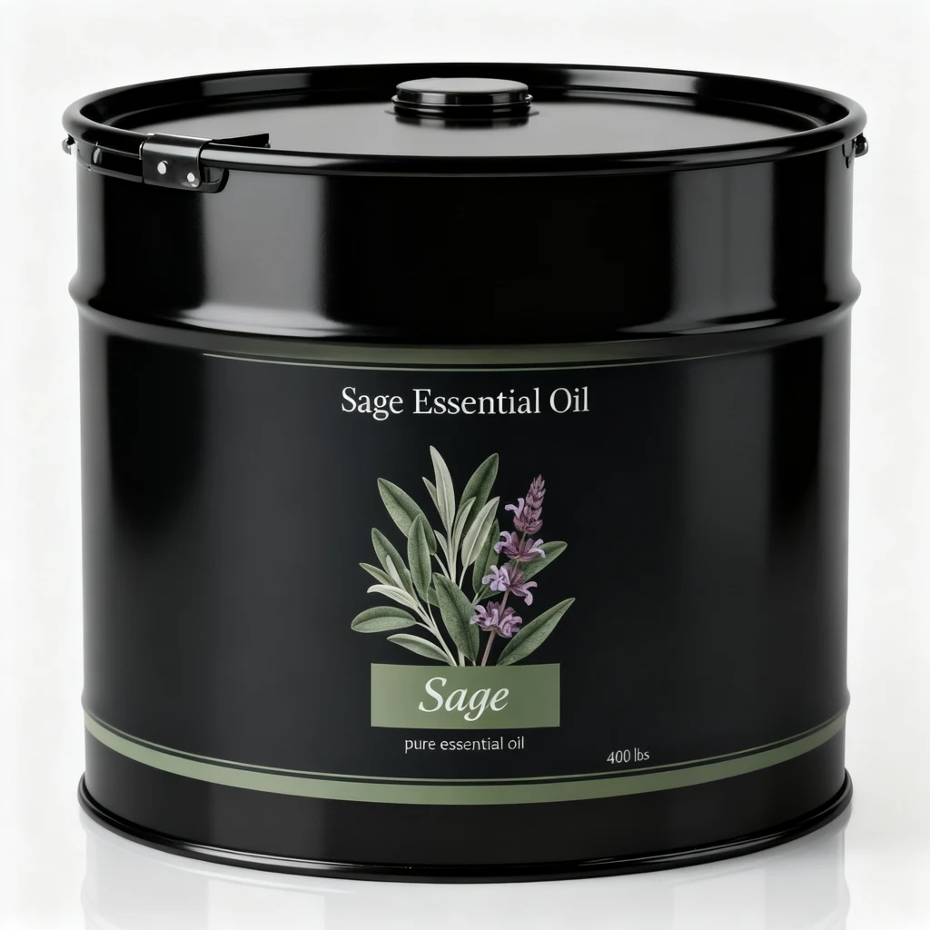Sage Essential Oil 400 lbs
