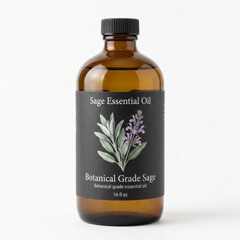 Sage Essential Oil — Botanical