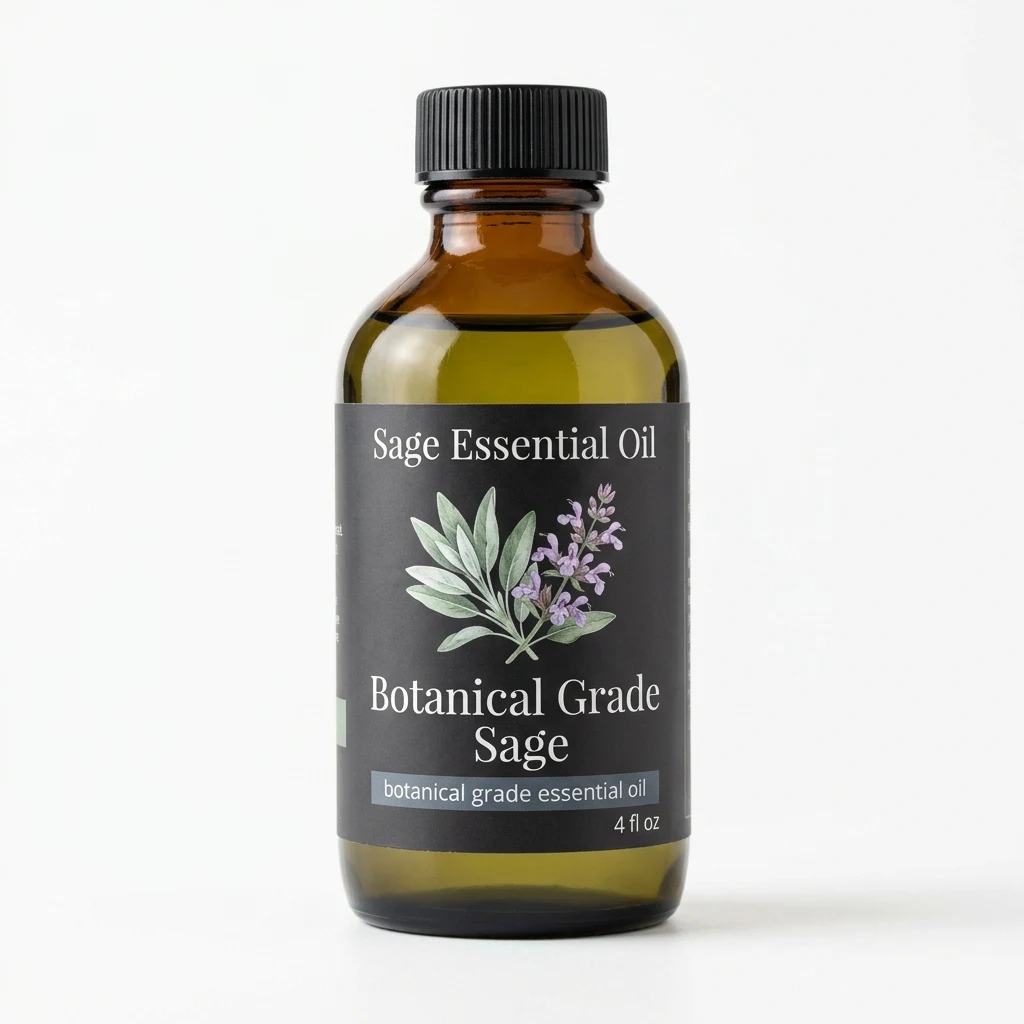 Sage Essential Oil — Botanical
